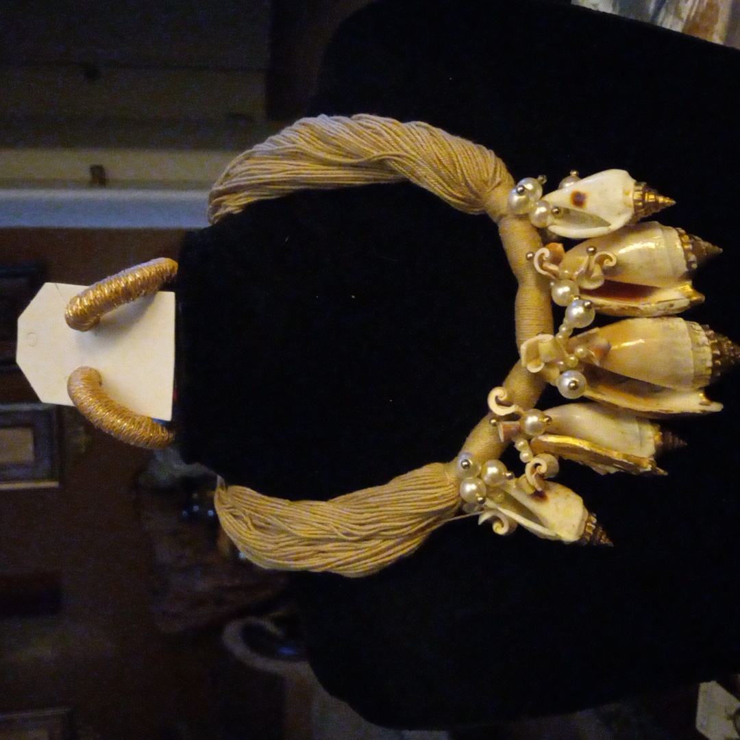 Shell Necklace And Earrings